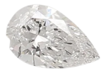 0.44 Carat E SI2 Pear Lab Diamond Supply