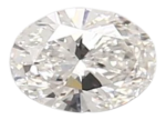 0.37 Carat F VS1 Oval Lab Diamond For Discount