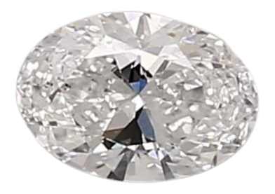 0.48 Carat E SI1 Oval Lab Diamond Discount