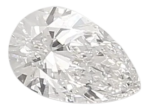 0.41 Carat D VS2 Pear Lab Diamond Cheap