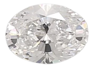 0.44 Carat E VVS2 Oval Lab Diamond Cheap