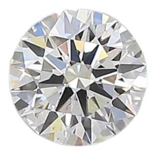 0.41 Carat D SI1 Round Lab Diamond For Cheap