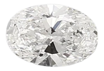 0.42 Carat E VVS1 Oval Lab Diamond Discount