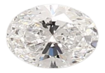 0.39 Carat E VS1 Oval Lab Diamond on Sale