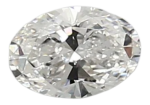 0.42 Carat D VS1 Oval Lab Diamond Online Hot Sale