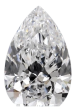 0.42 Carat D VS1 Pear Lab Diamond on Sale