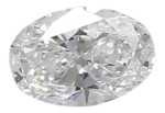 0.44 Carat D VVS1 Oval Lab Diamond For Cheap