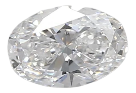 0.44 Carat D VVS1 Oval Lab Diamond For Cheap