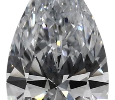 0.38 Carat G VS1 Pear Lab Diamond For Sale