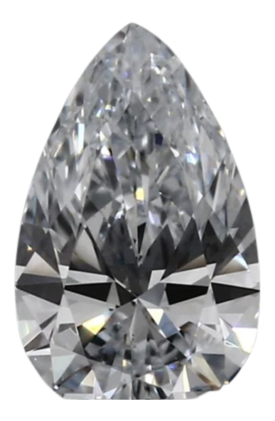 0.38 Carat G VS1 Pear Lab Diamond For Sale