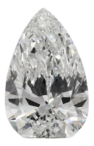 0.45 Carat F VVS2 Pear Lab Diamond Discount