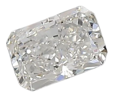 0.43 Carat F VVS1 Radiant Lab Diamond Discount