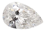 0.44 Carat E SI1 Pear Lab Diamond Online Sale