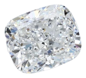 1.3 Carat D VVS2 Elongated Cushion Natural Diamond Online