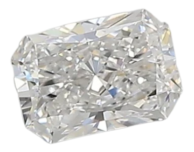 0.46 Carat E VVS2 Radiant Lab Diamond on Sale