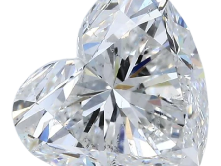 3.52 Carat F SI2 Heart Natural Diamond Hot on Sale