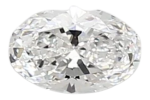 0.39 Carat D VVS1 Oval Lab Diamond Online Sale