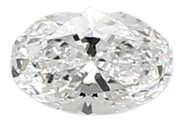 0.39 Carat D VVS1 Oval Lab Diamond Online Sale