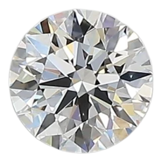 0.44 Carat D IF Round Lab Diamond Fashion