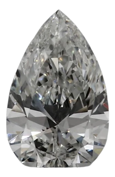 0.42 Carat G VVS2 Pear Lab Diamond For Discount