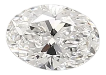 0.48 Carat F VS2 Oval Lab Diamond Online Hot Sale