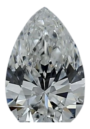 0.46 Carat E VVS2 Pear Lab Diamond Online Hot Sale