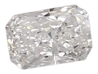 0.42 Carat D VVS2 Radiant Lab Diamond Online Hot Sale