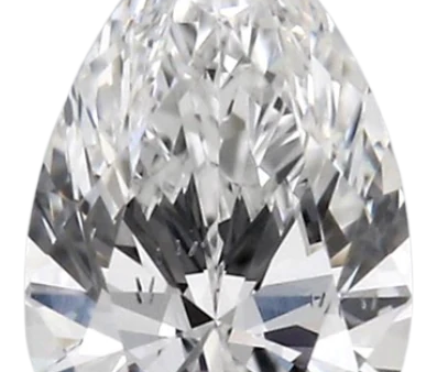 0.44 Carat E VS2 Pear Lab Diamond Discount