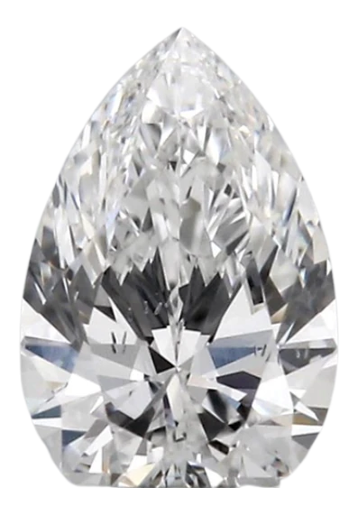 0.44 Carat E VS2 Pear Lab Diamond Discount