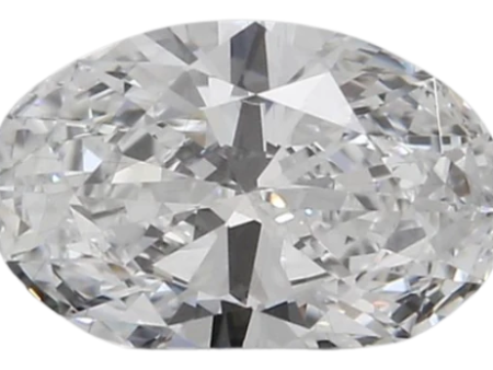 0.47 Carat D VS2 Oval Lab Diamond Discount