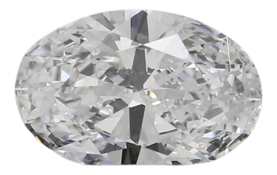 0.47 Carat D VS2 Oval Lab Diamond Discount