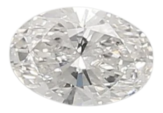 0.39 Carat F SI1 Oval Lab Diamond For Cheap