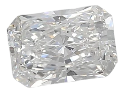 0.49 Carat D VS1 Radiant Lab Diamond on Sale