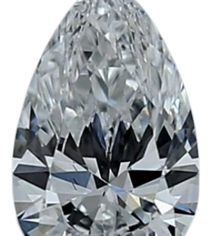 0.43 Carat D VS2 Pear Lab Diamond For Sale