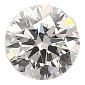 0.36 Carat D VVS2 Round Lab Diamond Fashion