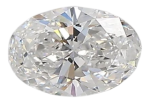 0.43 Carat E VVS1 Oval Lab Diamond Discount