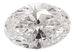 0.37 Carat E VVS1 Oval Lab Diamond Online Hot Sale