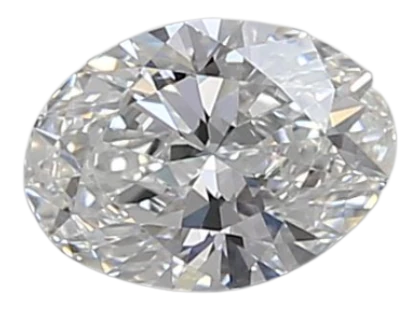 0.37 Carat E VS1 Oval Lab Diamond Online Sale