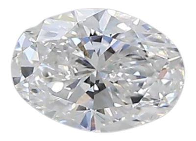 0.39 Carat E VVS1 Oval Lab Diamond For Cheap