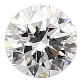 0.37 Carat D VVS2 Round Lab Diamond For Sale