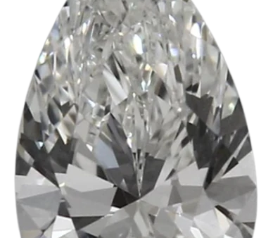 0.42 Carat H VVS1 Pear Lab Diamond For Sale