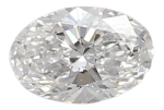 0.37 Carat D VVS2 Oval Lab Diamond Online Sale