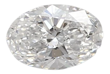 0.37 Carat D VVS2 Oval Lab Diamond Online Sale