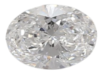 0.44 Carat D VS2 Oval Lab Diamond Discount