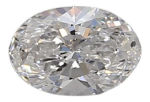 0.46 Carat E SI1 Oval Lab Diamond Fashion