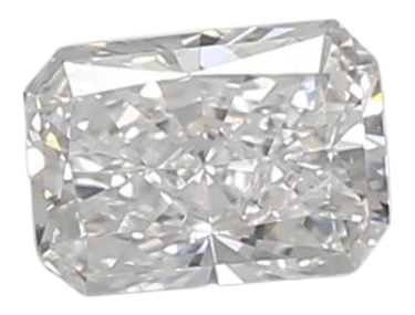 0.37 Carat D VVS2 Radiant Lab Diamond Sale