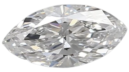 0.44 Carat D VS1 Marquise Lab Diamond For Discount