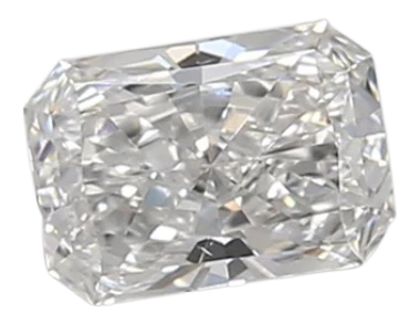 0.43 Carat D VS1 Radiant Lab Diamond Cheap