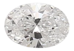 0.37 Carat E SI1 Oval Lab Diamond Online now