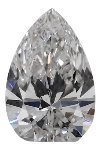 0.45 Carat D VS2 Pear Lab Diamond Fashion